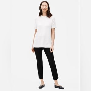 Eileen Fisher Washable Stretch Crepe Slim Pant